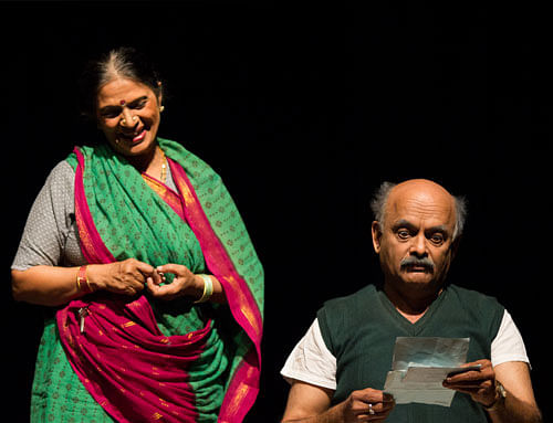 Witty: A scene from the play.