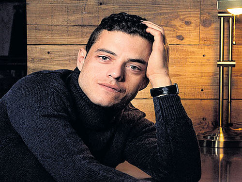 Decoded Actor Rami Malek, the star of 'Mr Robot'.