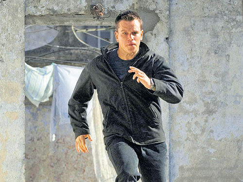End of an era Actor Matt Damon as Jason Bourne.