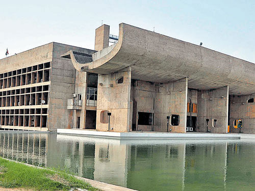 The Capitol Complex in Chandigarh.