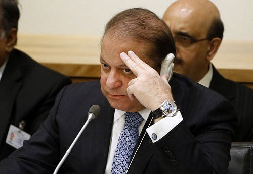Pakistani Prime Minister Nawaz Sharif. AP file photo