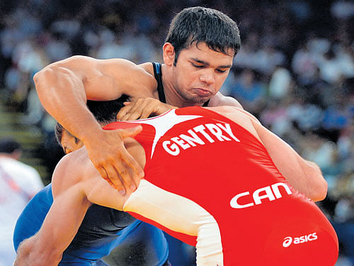 Narsingh has returned positive for a banned substance barely 10 days before the start of the Olympics and that has cast a doubt on his participation in the Rio Games. DH File Photo.