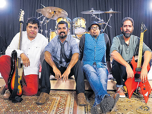 vibrant (From left) Praveen Biligiri, Willy Demoz, Sujay Harthi and Tony Das.