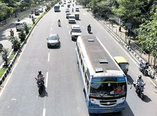 The GIS-based road history maps all the roads across  Bengaluru, where each road is given an unique identity  number. dh&#8200;file photo