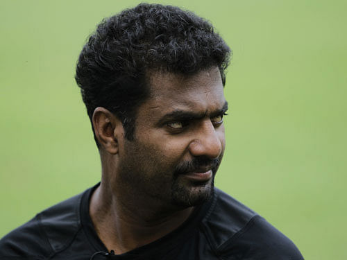 Muralidaran, whose last international fixture was the final of the ICC Cricket World Cup 2011 in Mumbai finished his career with 800 wickets in Tests, 534 wicket in One-Day Internationals and 13 wickets in 12 T20Is. Reuters File Photo.