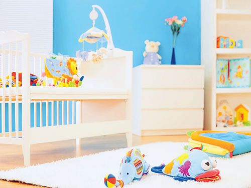 Be cautious : Getting a crib varnished and disinfected before putting it to use is recommended.