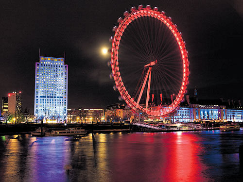 modern forms: The London Eye