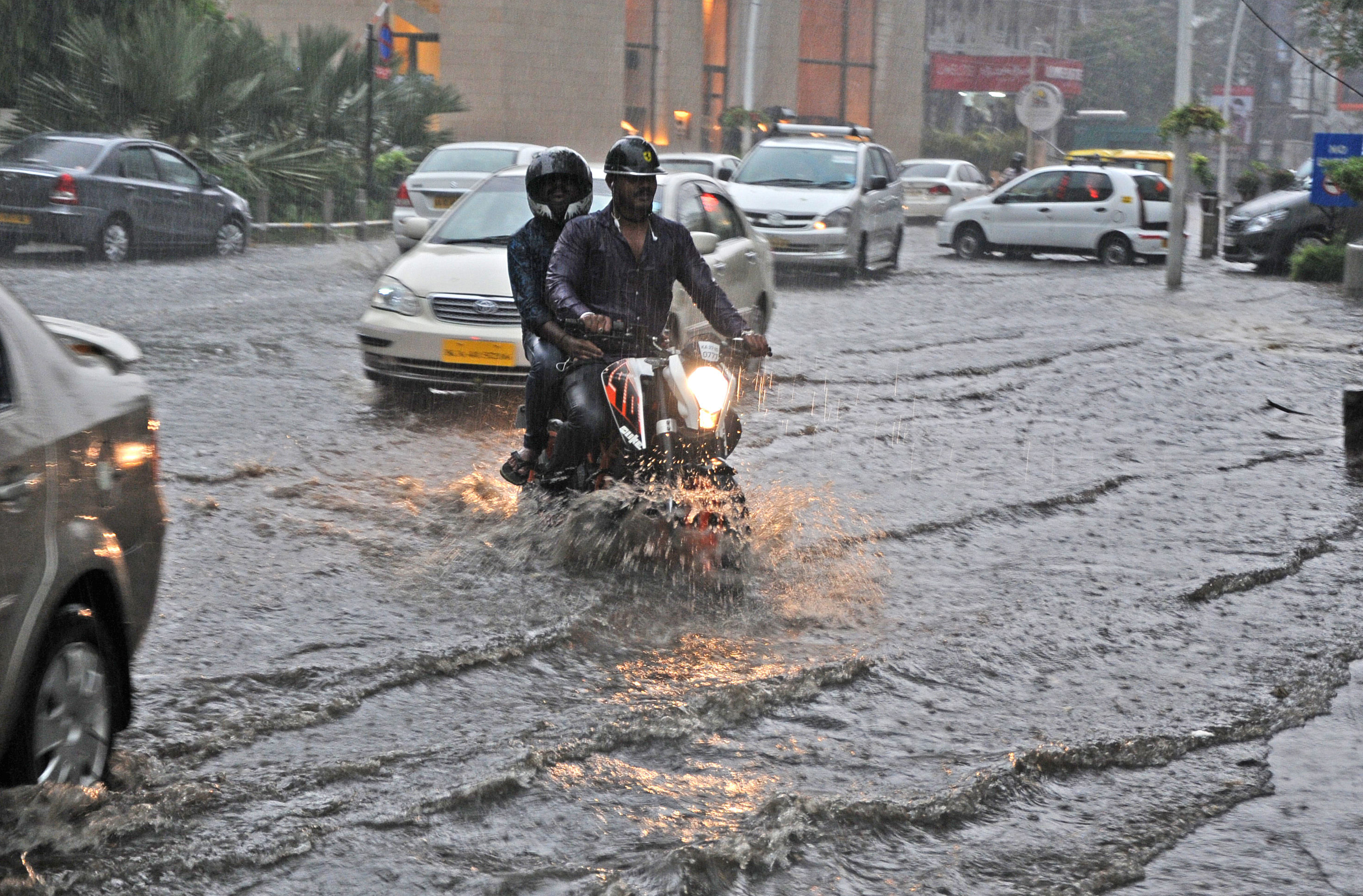 Overnight heavy rain has caused flooding across Bengaluru city on Friday morning, according to TV reports. File photo.