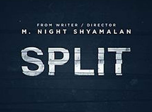 Movie poster of Indian-origin filmmaker M Night Shyamalan's Split.
