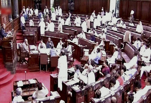 As the Rajya Sabha cleared the legislation late Friday evening, several members wondered whether the bill would protect the rights of the forest dwellers or trample them while favouring industrialists and big corporates. PTI File Photo.