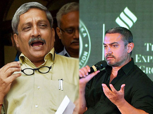 Parrikar also said that he was not opposed to the 'freedom of expression, but feels that country is supreme.'