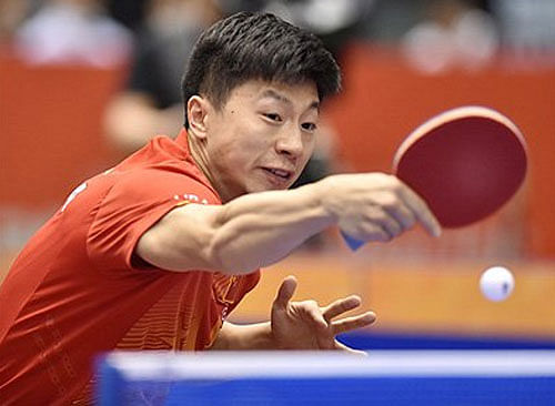 The world's top ping pong player Ma Long. Photo courtesy: Twitter
