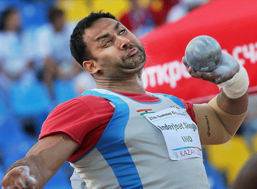 Inderjeet has been provisionally suspended and served a second notice by the National Anti-Doping Agency.  pti file photo