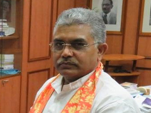 BJP state president Dilip Ghosh.Image courtesy Facebook.