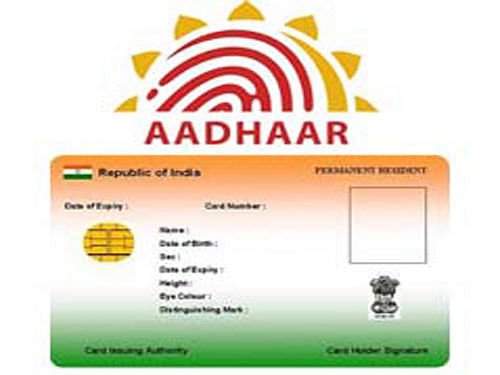 CAG also found that UIDAI incurred a loss of Rs 1.41 crore by not following the government policy of routing its advertisements through official agency DAVP. DH file photo