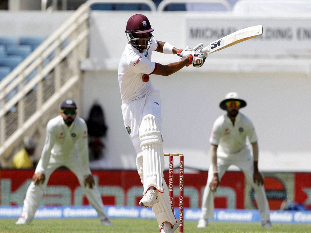 Chase, playing only his second Test match, joined three illustrious West Indies players -- Sir Garfiled Sobers, Collie Smith and Dennis Atkinson -- who scored a century and claimed a five-wicket haul in same test. AP/PTI