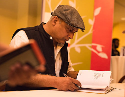 Actor-writer Piyush Mishra at the Bengaluru Poetry Festival, which concluded on Sunday.