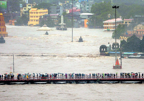 devastation Recent floodings in major cities of the country force us to relook at how safe our cities are. photo credit: PTI