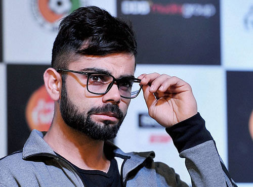 Speaking to the media after the 237-run win over West Indies in the third Test here, Kohli lauded the contingent and said the athletes should not be judged harshly. PTI File Photo.