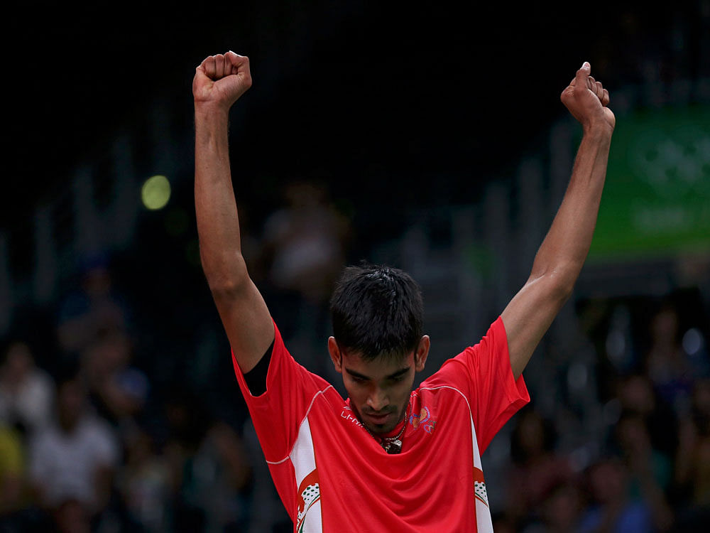 Former World No. 3, Srikanth defeated Sweden's Henri Hurskainen 21-6 21-18 in the second match of group H that lasted 34 minutes here. Reuters