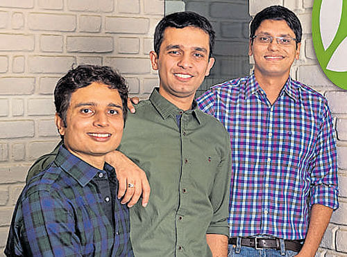(From left) Kadam Jeet Jain, Sidharth Gupta, Rahul Chaudhary