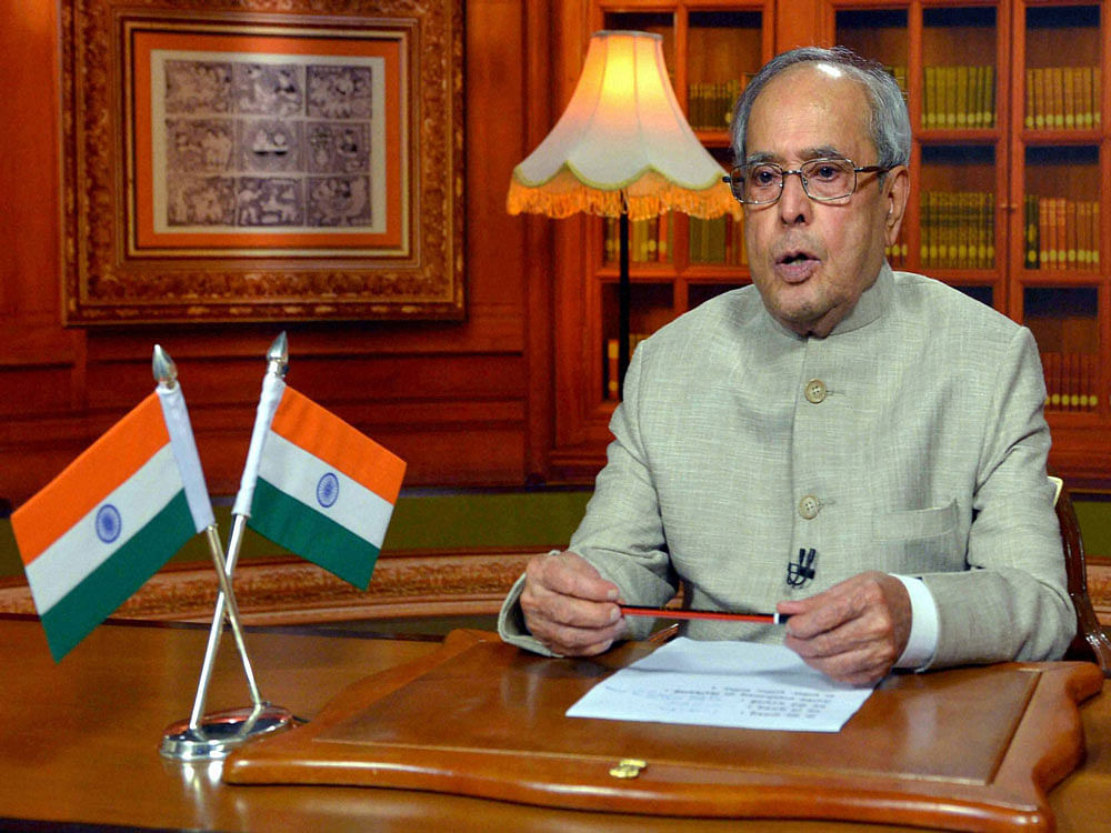 In his fifth Independence Day address to the nation, Mukherjee also warned against the 'unmindful pursuit' of a divisive political agenda and asked the institutions of state power to adhere to dignity in discharge of their duties. PTI