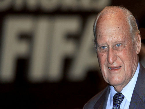 FIFA was a small organisation with about a dozen employees when Havelange took over at its Zurich headquarters in 1974. Reuters File Photo.