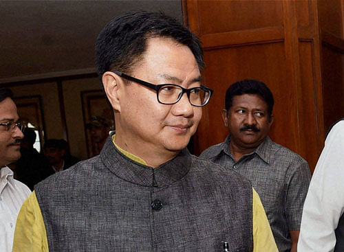 The decisions were taken at a high-level meeting attended by Minister of State for Home Kiren Rijiju, Minister of State for Civil Aviation Jayant Sinha, National Security Advisor Ajit Doval and top officials of Ministries of Home and Civil Aviation here on August 5. PTI File photo.