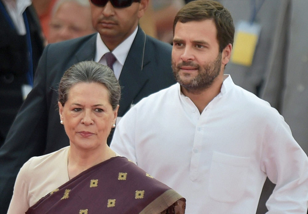Rahul was tipped to succeed 69-year-old Sonia as the Congress president by September, but the exercise now appears to be put off till October or November. PTI file photo
