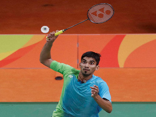Srikanth has beaten Dan famously once to win the China Open two years ago, but the Chinese ace has looked unstoppable in past Olympics. AP/ PTI