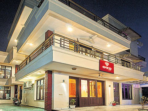 OYO currently has over 6,500 hotels on its network in 213 cities across the country. File Photo.