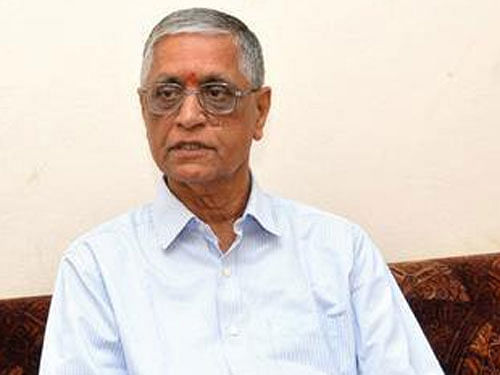 'Between the period Harappan civilisation and Brahmi script, there is a gap in our history. If the gaps are found, the script can be completed. Missing links are there in our history. The reason is that we have not done adequate exploration. So, links are missing. They have rather not been explored,' ICHR Chairman Y Sudershan Rao said when asked if the council's effort was to re-write Indian history by joining the dots. File photo
