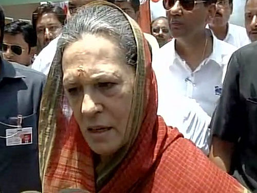Sonia (69) was admitted to Sir Ganga Ram Hospital on Wednesday evening for 'a minor treatment procedure' as decided at the time of her discharge on Sunday. File photo