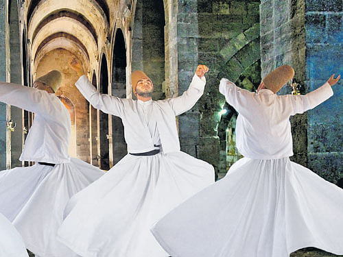 Inspiring With their simplistic movements, dervishes are a sight to behold.