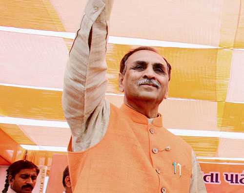 Gujarat Chief Minister Vijay Rupani. PTI File Photo.