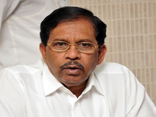 Karnataka Home Minister G Parameshwara. DH file photo