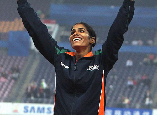Olympic middle-distance runner Sudha Singh. PTI File Photo.