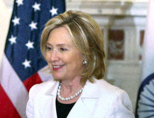 Hillary Clinton. PTI file photo