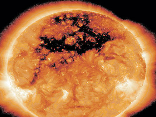 The Solar Terrestrial Relations Observatory (STEREO) is a solar observation mission which captures stereoscopic images of the Sun and solar phenomena, such as coronal mass ejections. File Photo