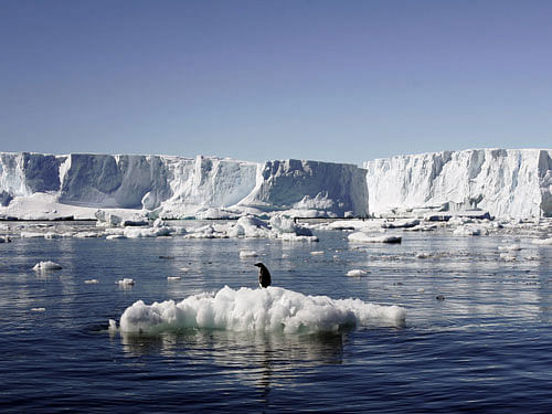 When Antarctica's air temperature rises, moisture in the atmosphere increases. That should mean more snowfall on the frozen continent, researchers said. rueters file photo