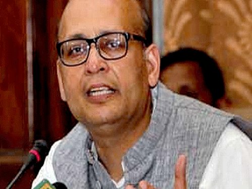 Singhvi held that the UPA had a far wider canvas in the 2010 bill - the Assisted Reproductive Technologies Bill. He said in that bill, homosexuals were excluded. PTI File Photo.