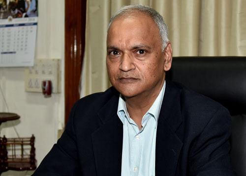 Chief Secretary Arvind Jadhav. DH File photo.