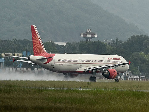 The incident happened when the coach carrying passengers, who landed from a Delhi flight (SG-2641) was preparing to move towards the terminal building. There were no immediate comments from SpiceJet and Air India on the incident. PTI file photo for representation
