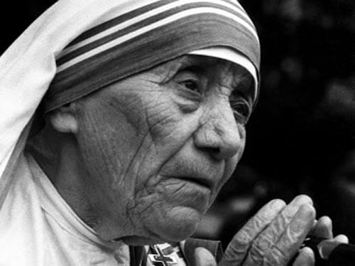 Modi welcomes saint title for Mother Teresa. DH file photo