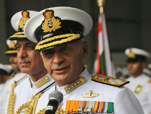 Navy chief Admiral Sunil Lanba. File photo