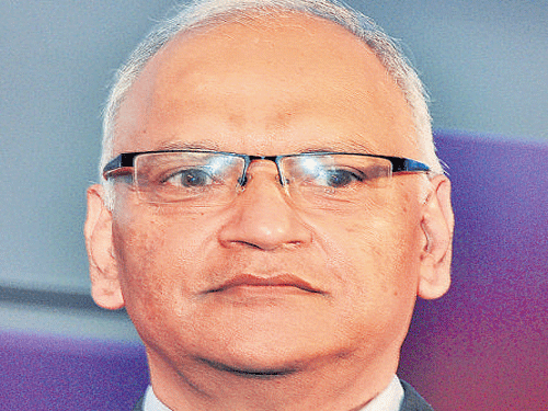 Chief Secretary Aravind Jadhav. DH file photo