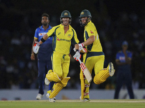 Australia rode on Finch's 19-ball 55 and an unbeaten 90 from Bailey to chase down 213 in 31 overs and take an unassailable 3-1 lead in the five-match series. AP/PTI