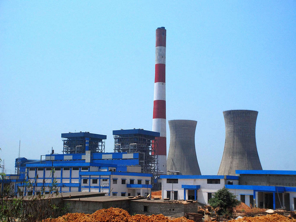 At present, the UPCL is operating its thermal power plant with two units of 600 MW each in Yellur and Santhuru villages of Udupi district, meeting 28% of the total requirement (8,000 MW) of electricity of entire state. File photo