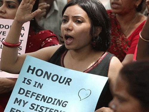 Seven-fold increase in honour killings; UP tops list. PTI file photo
