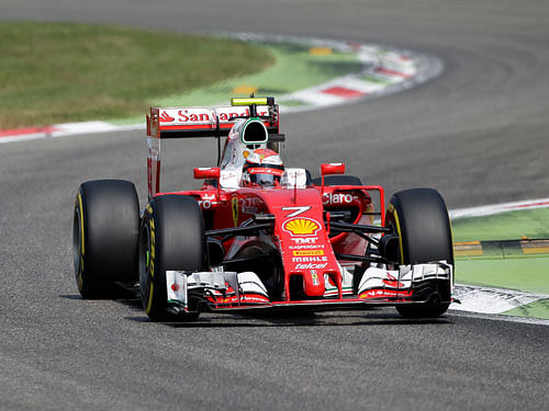 Italian Grand Prix 2016 - Autodromo Nazionale Monza, Monza, Italy -  Ferrari's Kimi Raikkonen in action during qualifying. Reuters